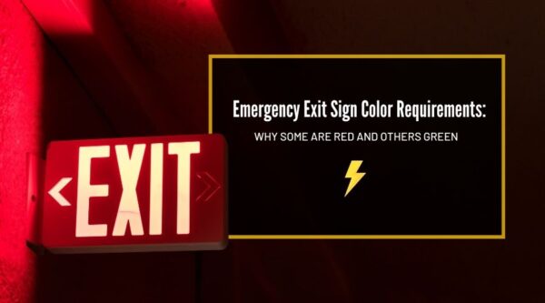 Emergency Exit Sign Color Requirements: Why Some Are Red and Others ...